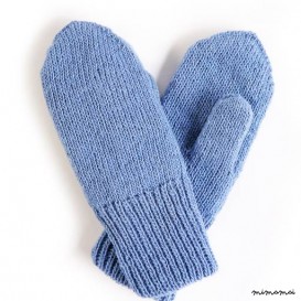 Children's/Toddler's Lambswool Double Knitted Mittens
