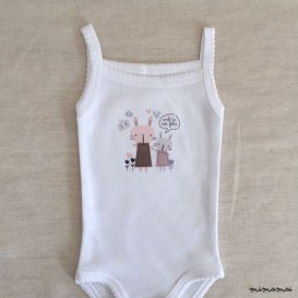 Body tirantes Contigo ni&ntilde;a