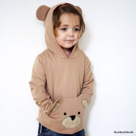 Hooded Teddy Sweatshirt