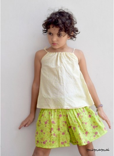 Green skort
