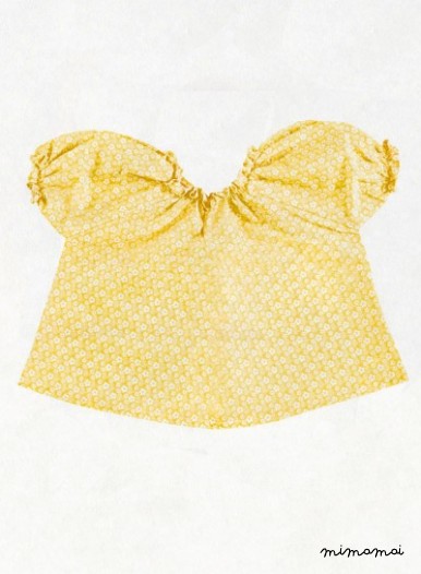 Yellow flower top