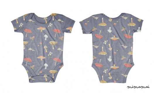 GIRLS - Mushrooms Onesie