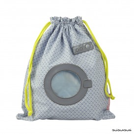 Nappy blue bag Washing machine