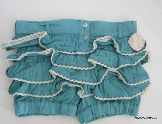 Short girl, Pants, Girls bloomers, Short romantic trend,Girl shorts