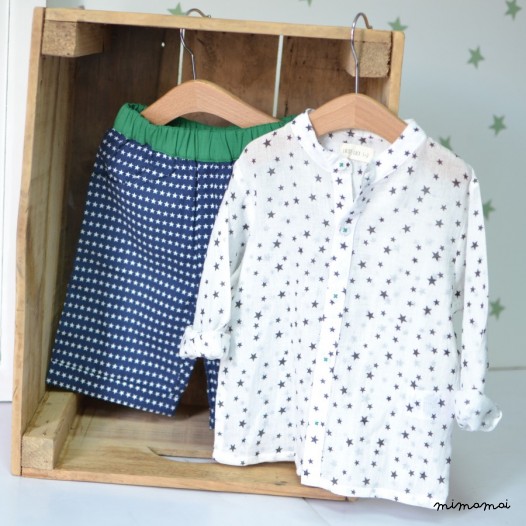 Star Print Shorts