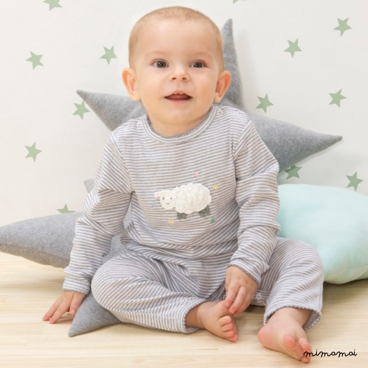 Crochet Lamb Babygrow
