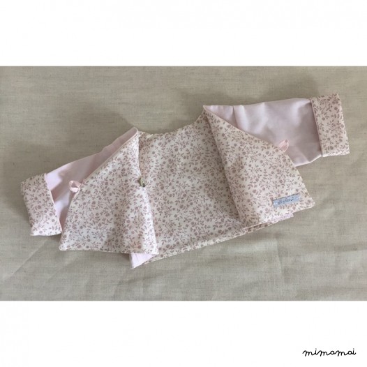 Chaqueta de lino ni&ntilde;a, reversible Principitos