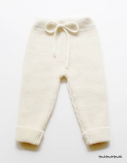 Babies/Children's/Toddlers knitted merino wool pants/trousers/longies/leggings