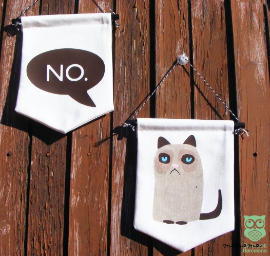 GRUMPY CAT Wall banner DUO