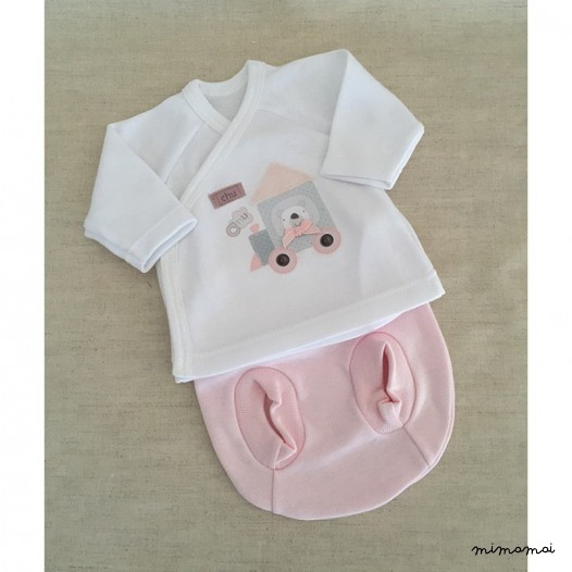 Conjunto cruzado con ranita Chu Chu