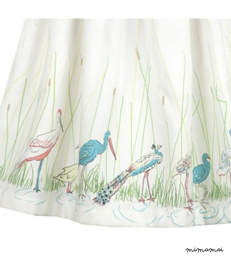 Penny Dress, Bird Beauty Pageant, Ivory