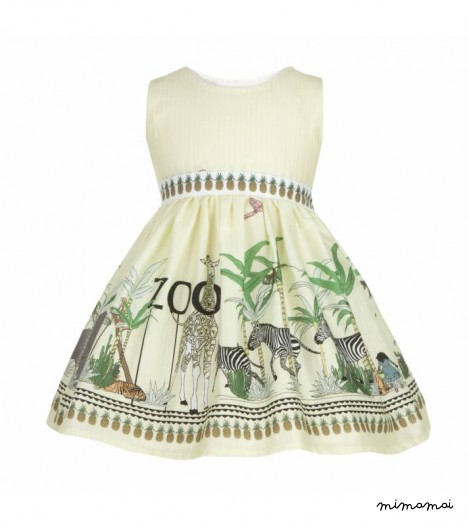 Martha Dress, The Zoo, Lemon