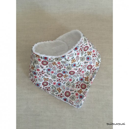 Babero bandana estampado Principitos