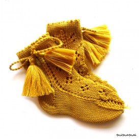 Babies/Children's knitted merino wool Lace Socks/stockings/baptism/christenings