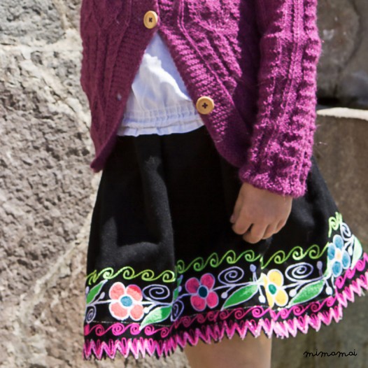 Andes Black Skirt