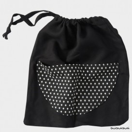 Nappy bag black