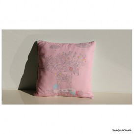 Coussin cerf 36.5x36.5 cm