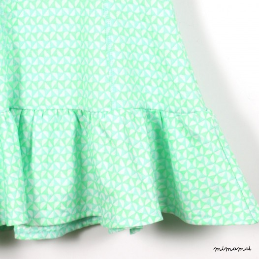 Sporty Frills Dress mint