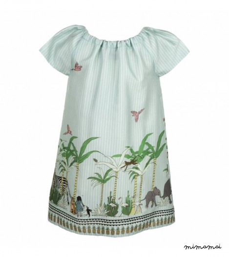 Ivy Dress, The Zoo, Blue