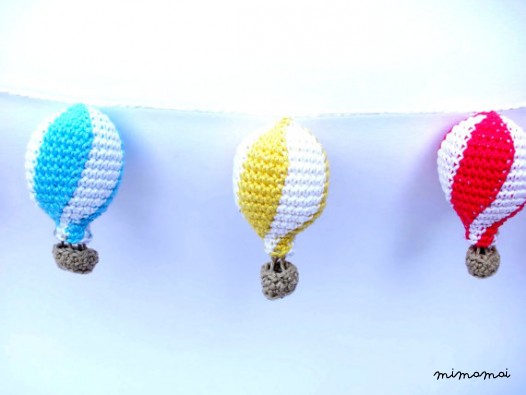 Hot Air Balloon Party Garland - Travel Theme Nursery