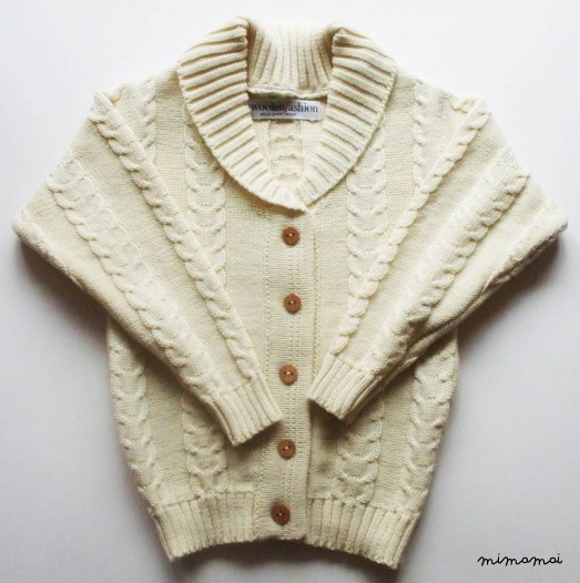 Babies/Children's/Toddler's Merino wool Shawl collar Cardigan/Jacket