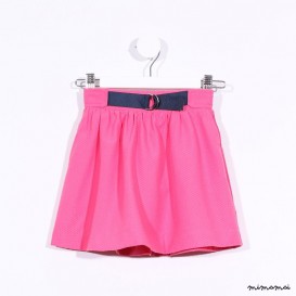 Pull-up Skirt pink