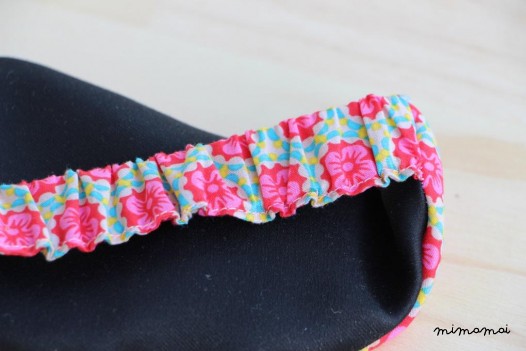 Masque de nuit &ndash; Fleurs roses