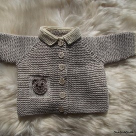 Unisex baby cardigan