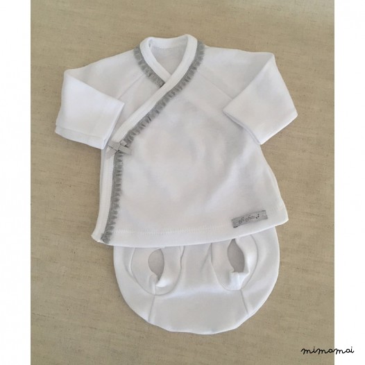 Conjunto cruzado con ranita Firenze