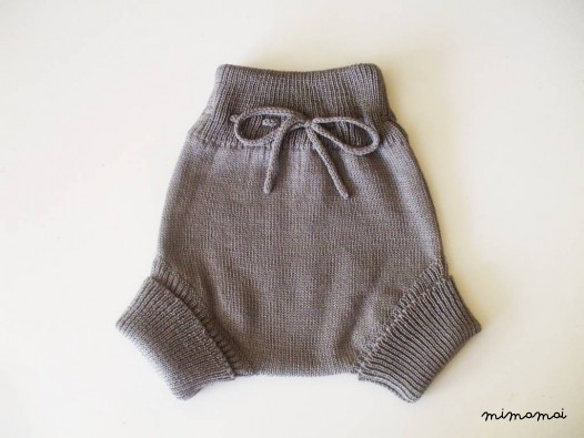 Babies/Children's knitted Virgin wool diaper cover/shorts/short pants/capri pants/trousers