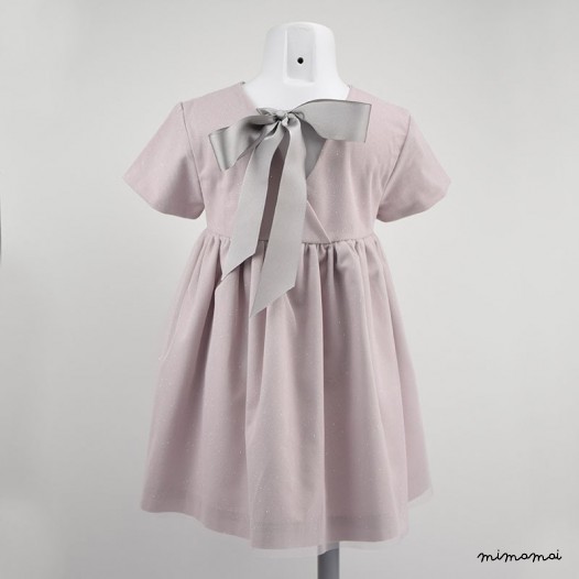 Pink silver glitter dress, Dress for girl, Toddler dress
