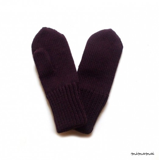 Babies/Children's 3 piece set - merino wool double knitted hat, double knitted mittens and scarf