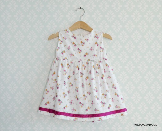 Floral Dress for little girl, Roses