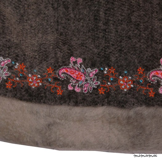 Manteau b&eacute;b&eacute; fille Petrouchka