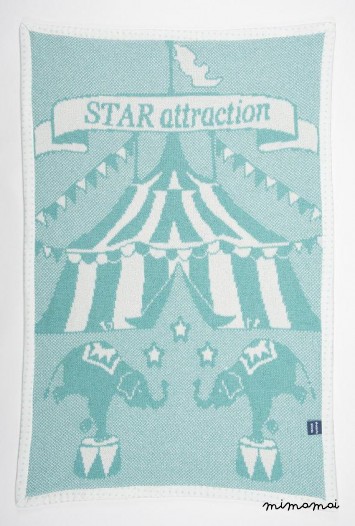Personalizzato coperta, coperta personalizzata, vivaio di circo, personalizzati bambino