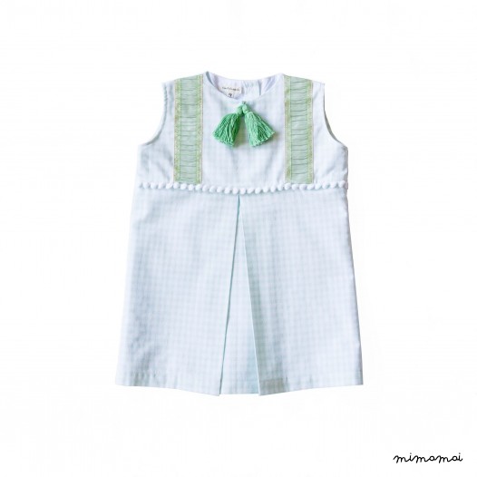Summer Dress | Mint Plaid