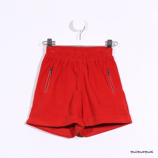 Pull-up Shorts deep orange