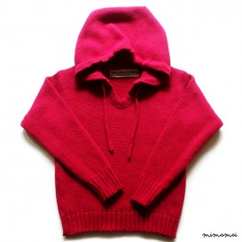 Babies/Children's lightweight merino wool hooded sweater/pullover/jumper/hoodie