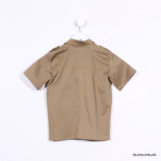 Short-sleeved Hunting Shirt khaki