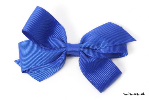 Medium Electric Blue Bow