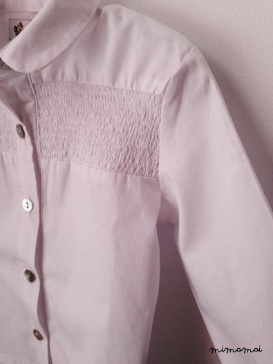 Girls blouse - white peasant blouse - girls white smock blouse -long sleeve blouse - girls tops