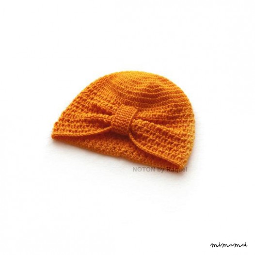 Ragazze all'uncinetto cappello, cappello Turban, turbante di ragazze