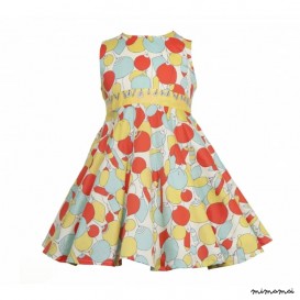 Girls Clara Dress in Floats