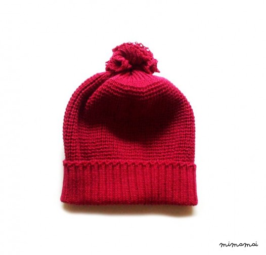 Babies/Children's merino wool hat/pom pom hat/bonnet hat/beanie