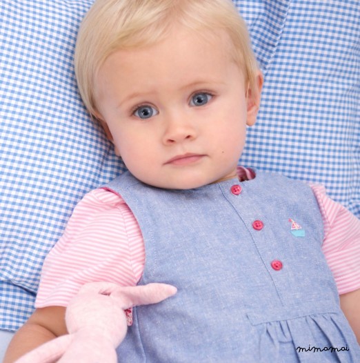 Chambray Romper