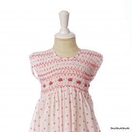 Gulf Fritillary hand smocked