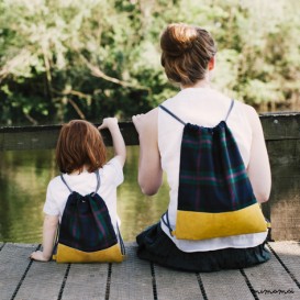 Upcycled rucksacks