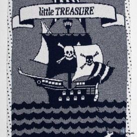 Personalised Baby Blanket, Baby Blanket, Pirate Nursery,  Baby Gift, Baby Blanket, Newborn Gift
