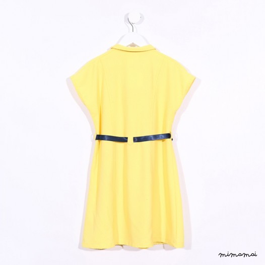 Easy Shirtdress yellow