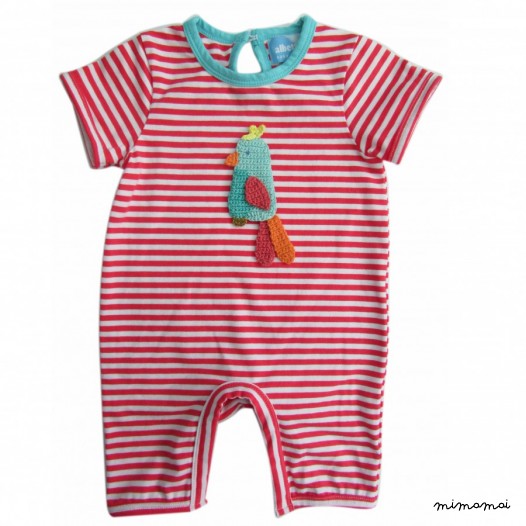 Crochet Parrot Romper